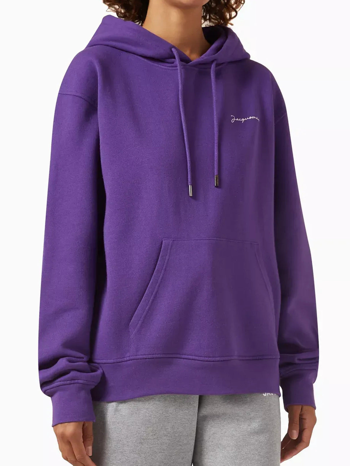 Sweatshirt brodé - Dark Purple