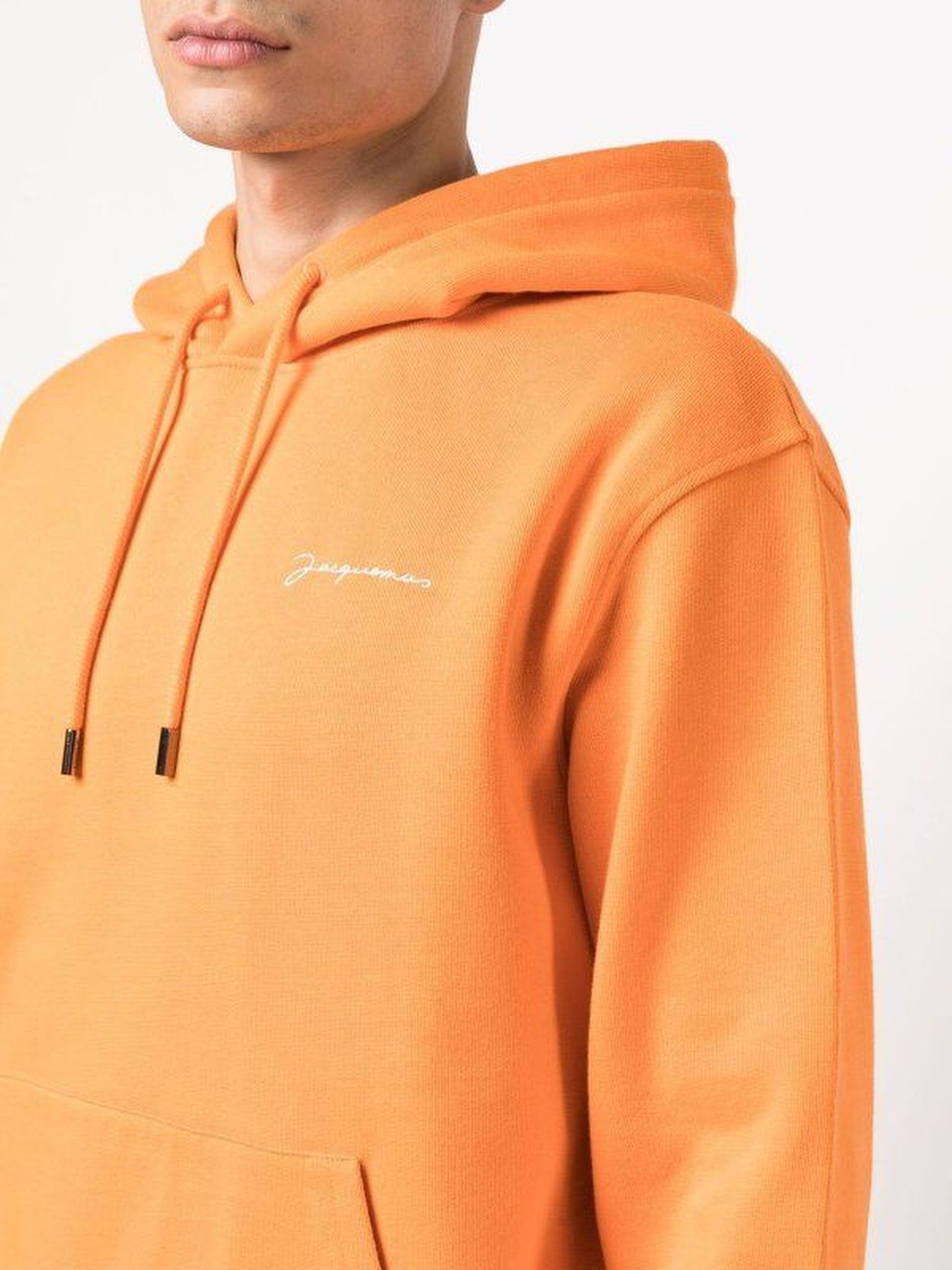 Sweatshirt brodé - Orange