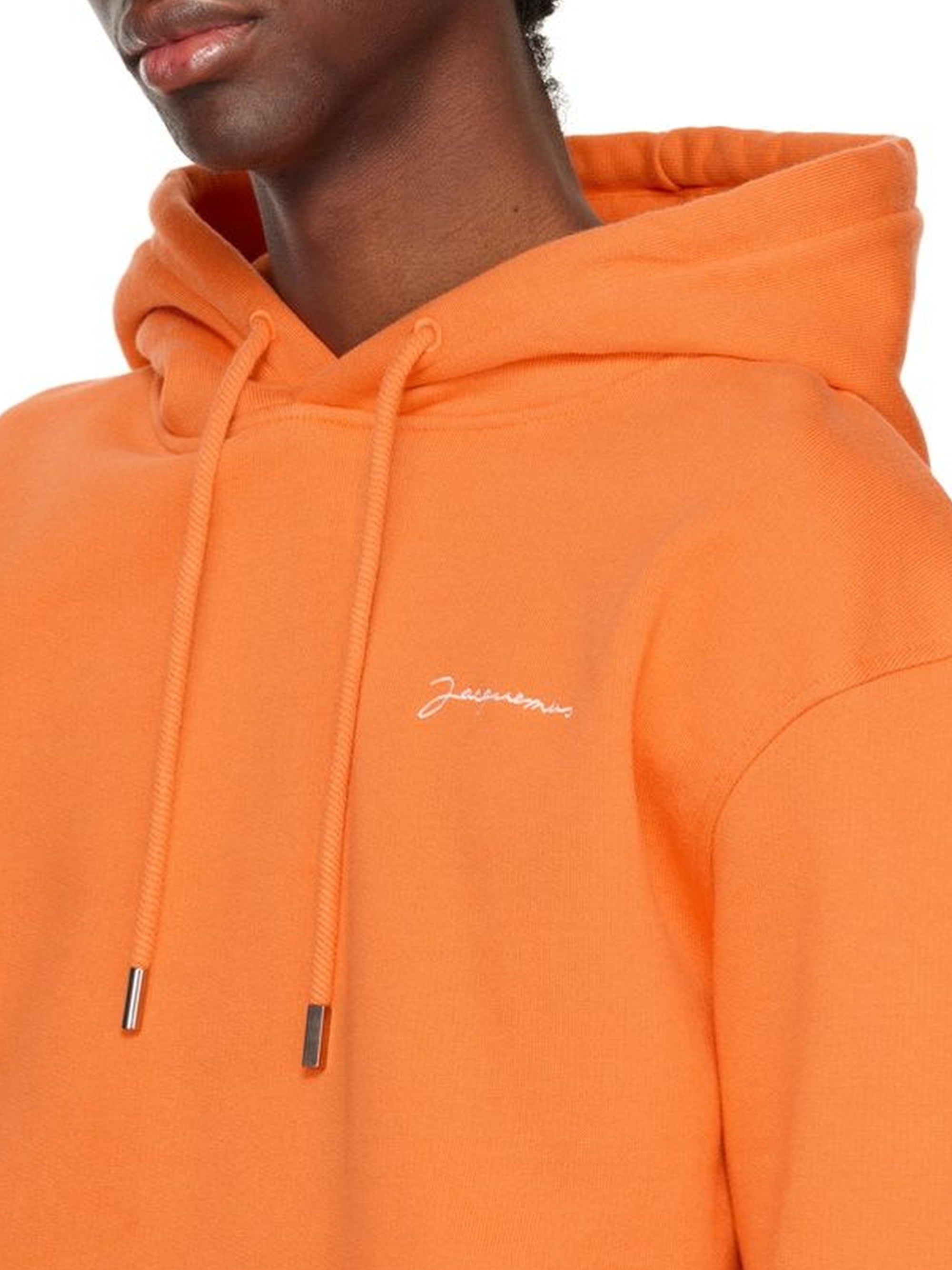 Sweatshirt brodé - Orange