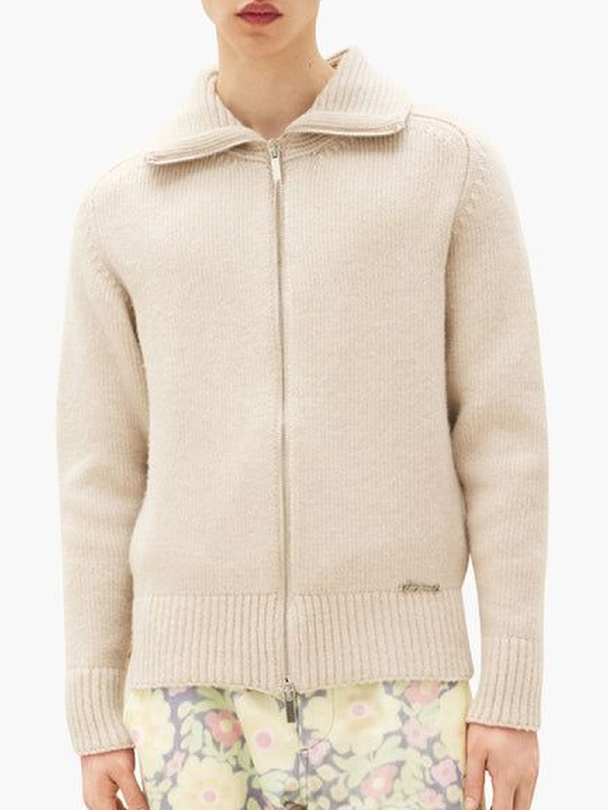 Cardigan Meunier en laine - Beige