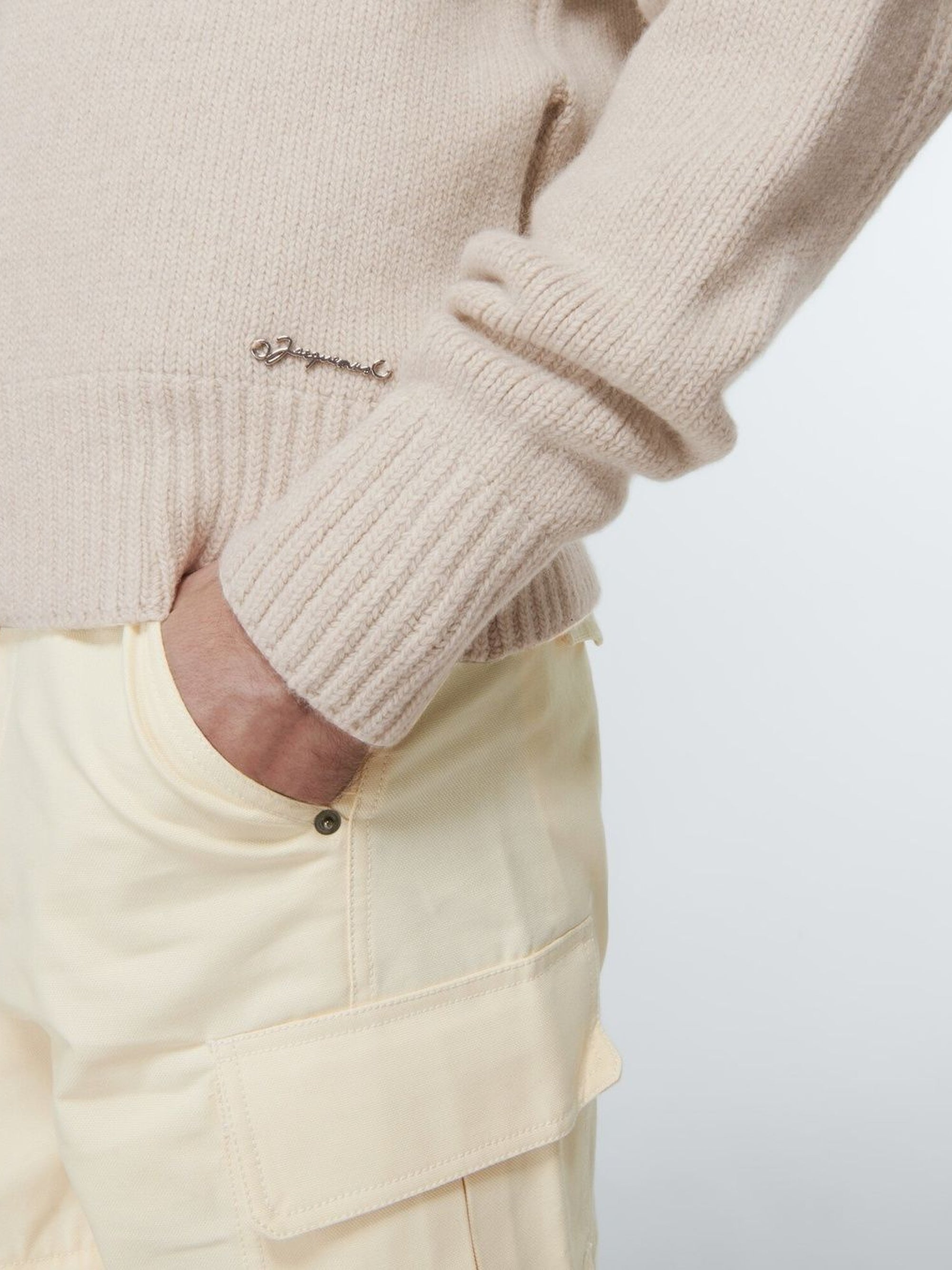 Cardigan Meunier en laine - Beige