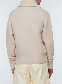 Cardigan Meunier en laine - Beige