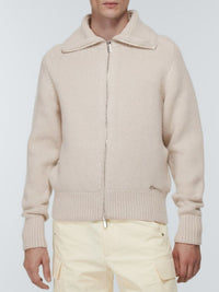 Cardigan Meunier en laine - Beige