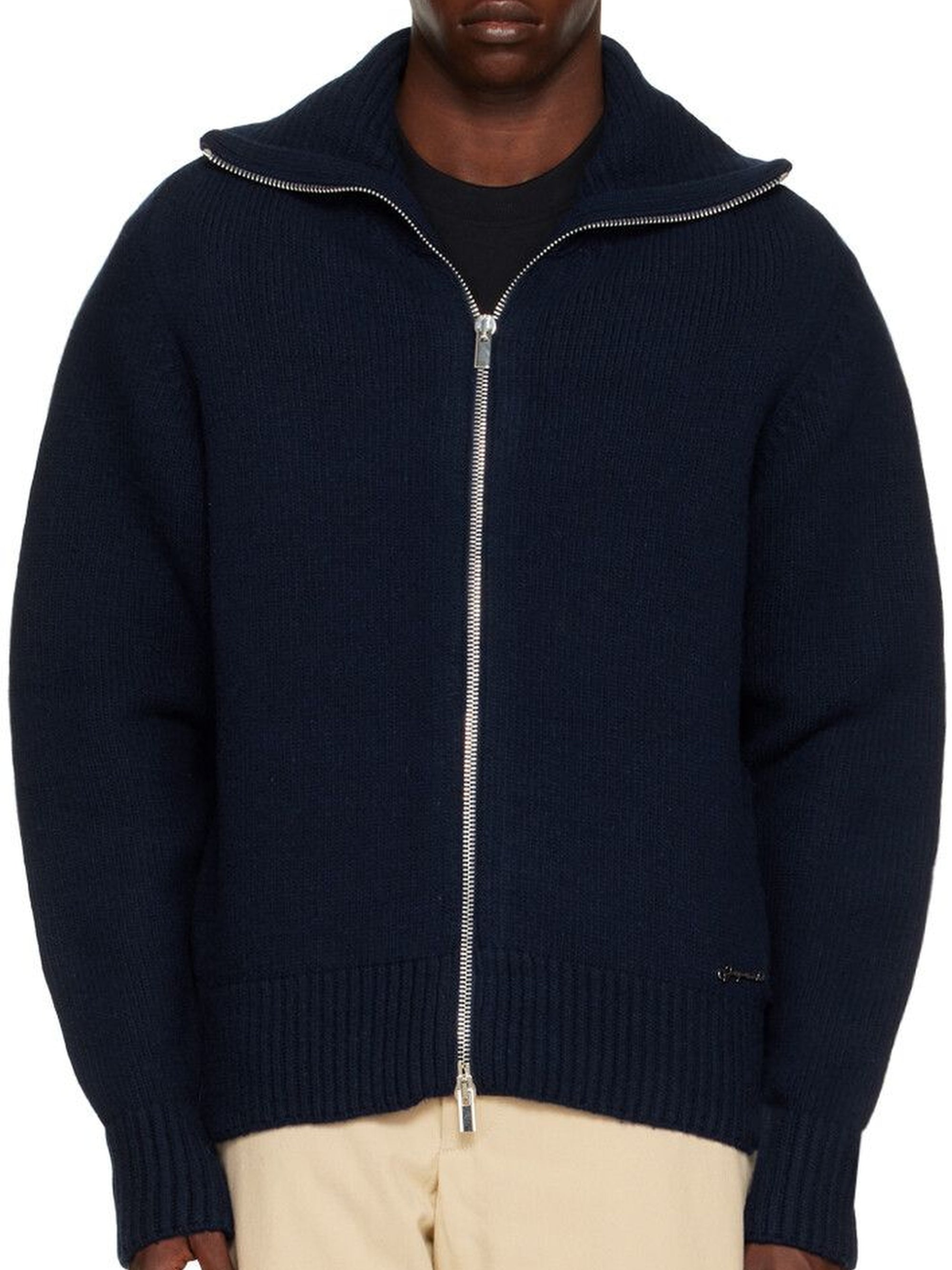 Cardigan Meunier en laine - Dark Navy