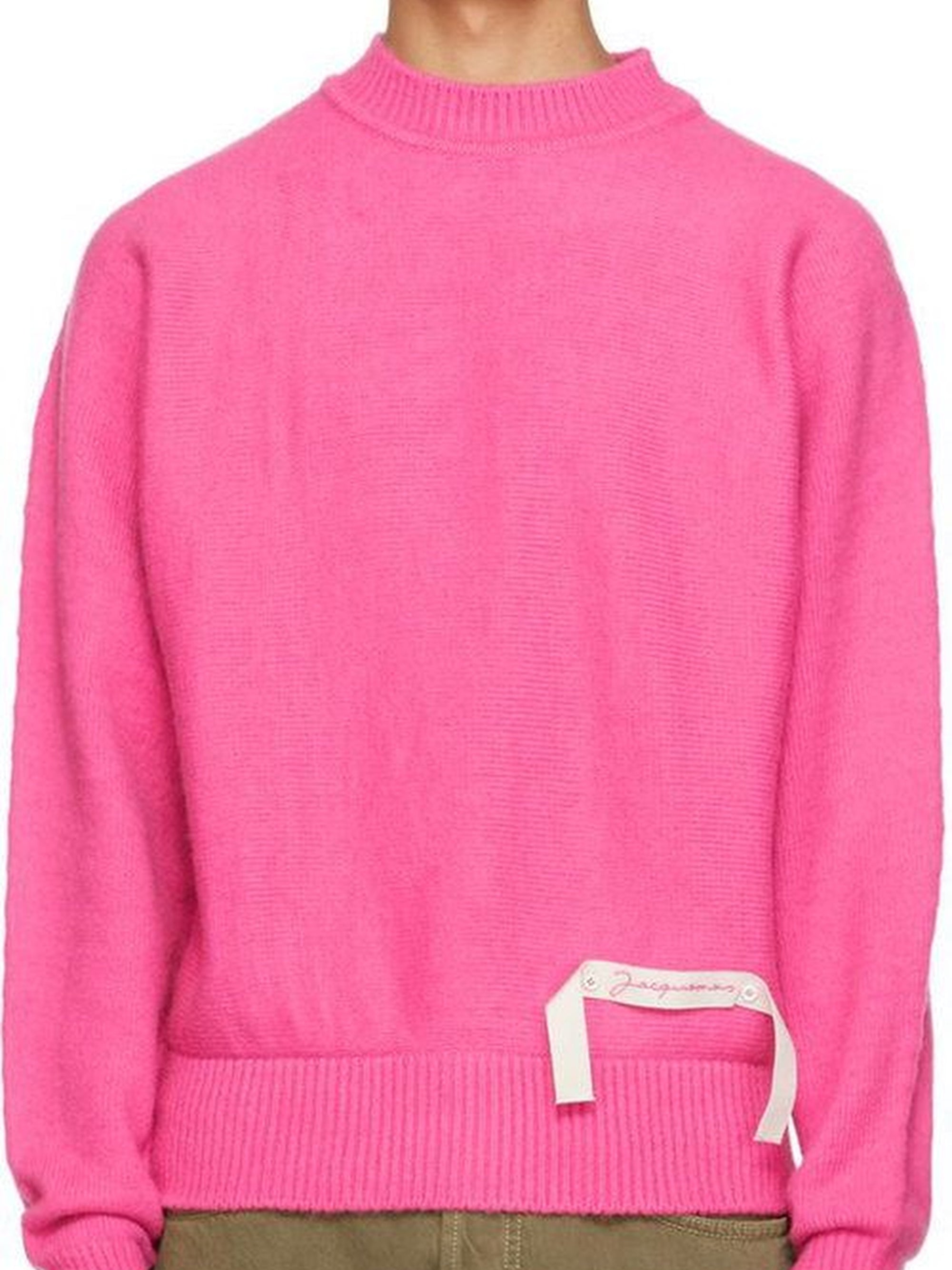 Pull Gardian en laine mélangée - Pink
