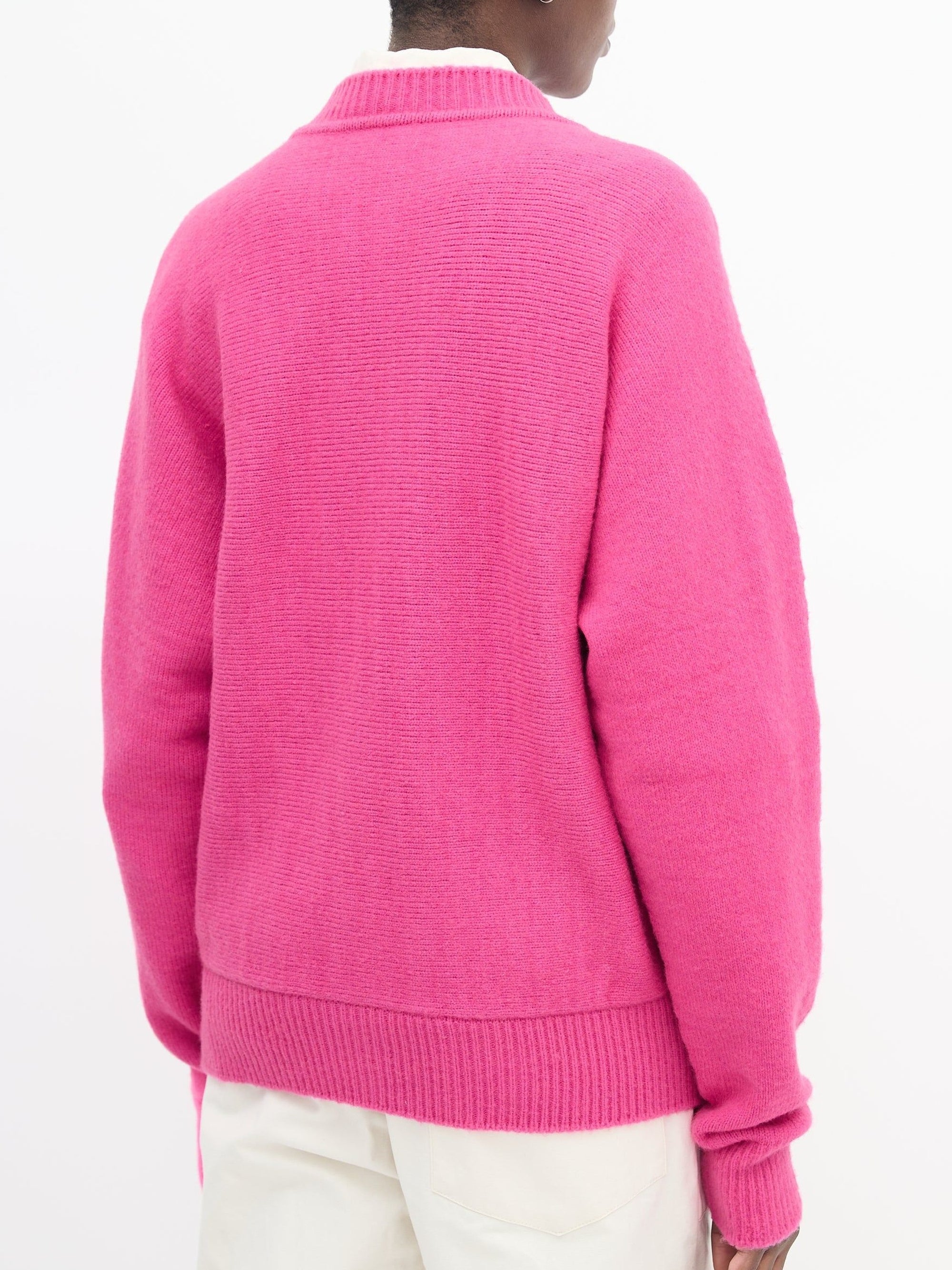 Pull Gardian en laine mélangée - Pink