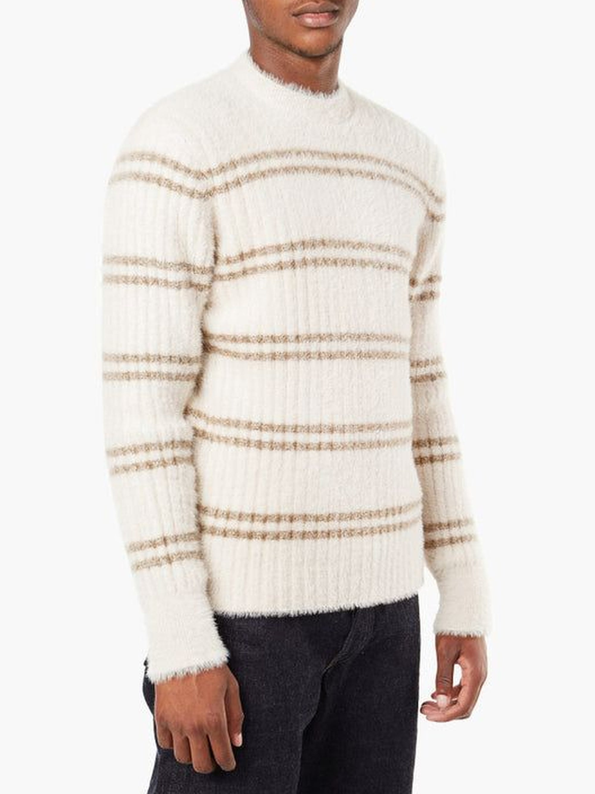 The Pescadou Knit Top - Light Beige