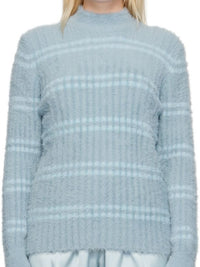 The Pescadou Knit Top - Blue Grey