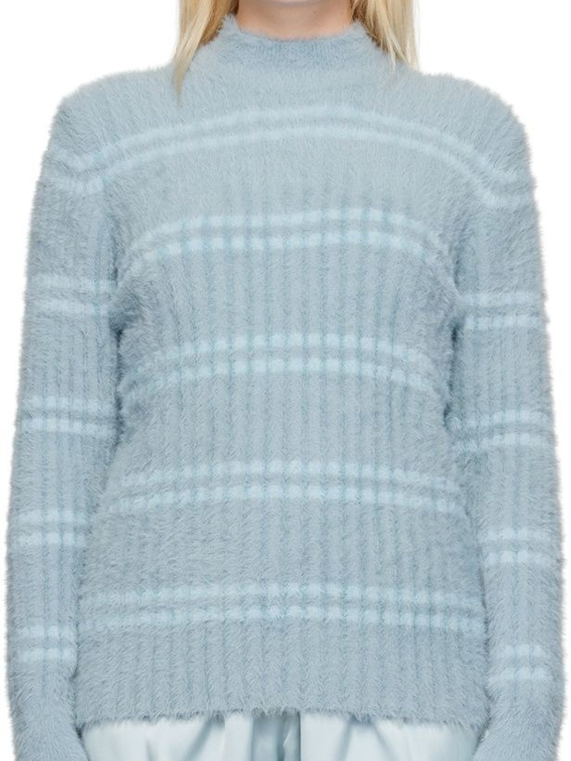 The Pescadou Knit Top - Blue Grey
