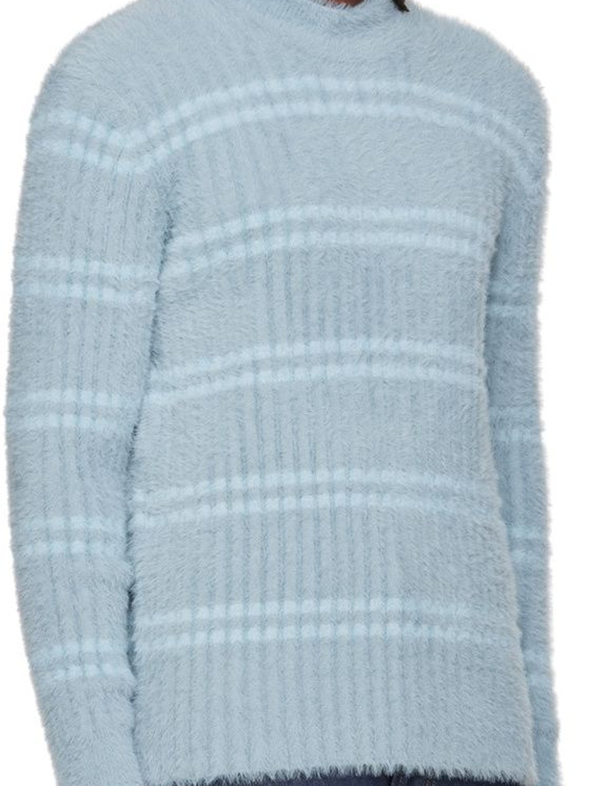 The Pescadou Knit Top - Blue Grey