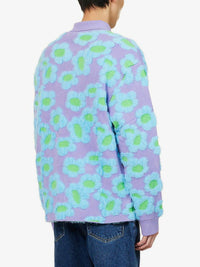PURPLE FLOWERS 70S LA CHEMISE NEVE FLEURS