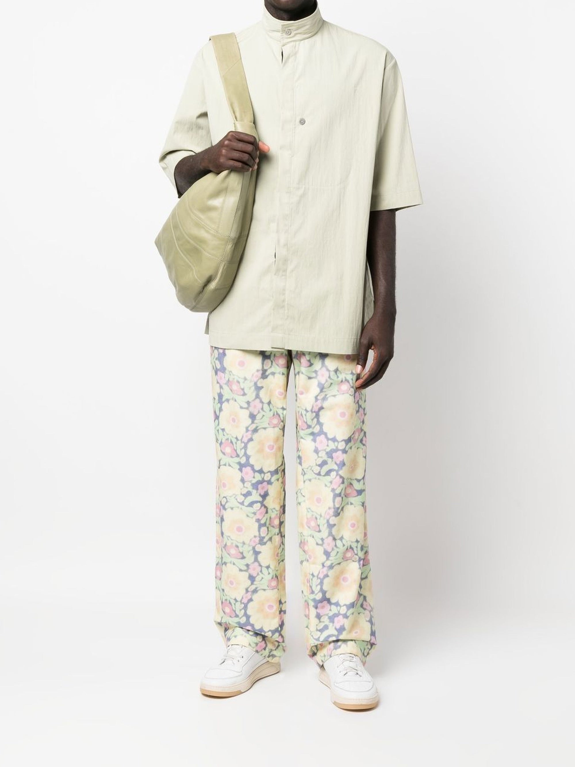 PRINT YELLOW FLOWERS LE PANTALON TAIOLO
