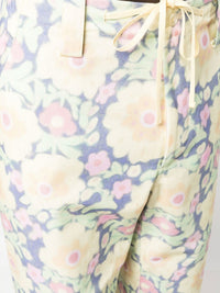 PRINT YELLOW FLOWERS LE PANTALON TAIOLO