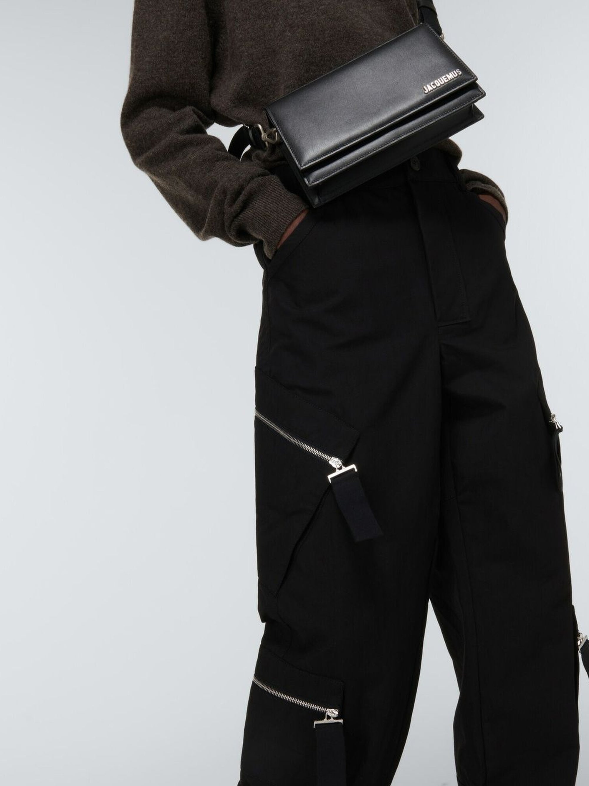 Pantalon cargo Marrone - Black