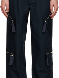 Pantalon cargo Marrone - Navy