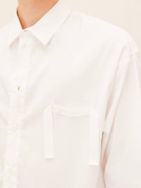 Chemise Cabri à manches 3/4 - White