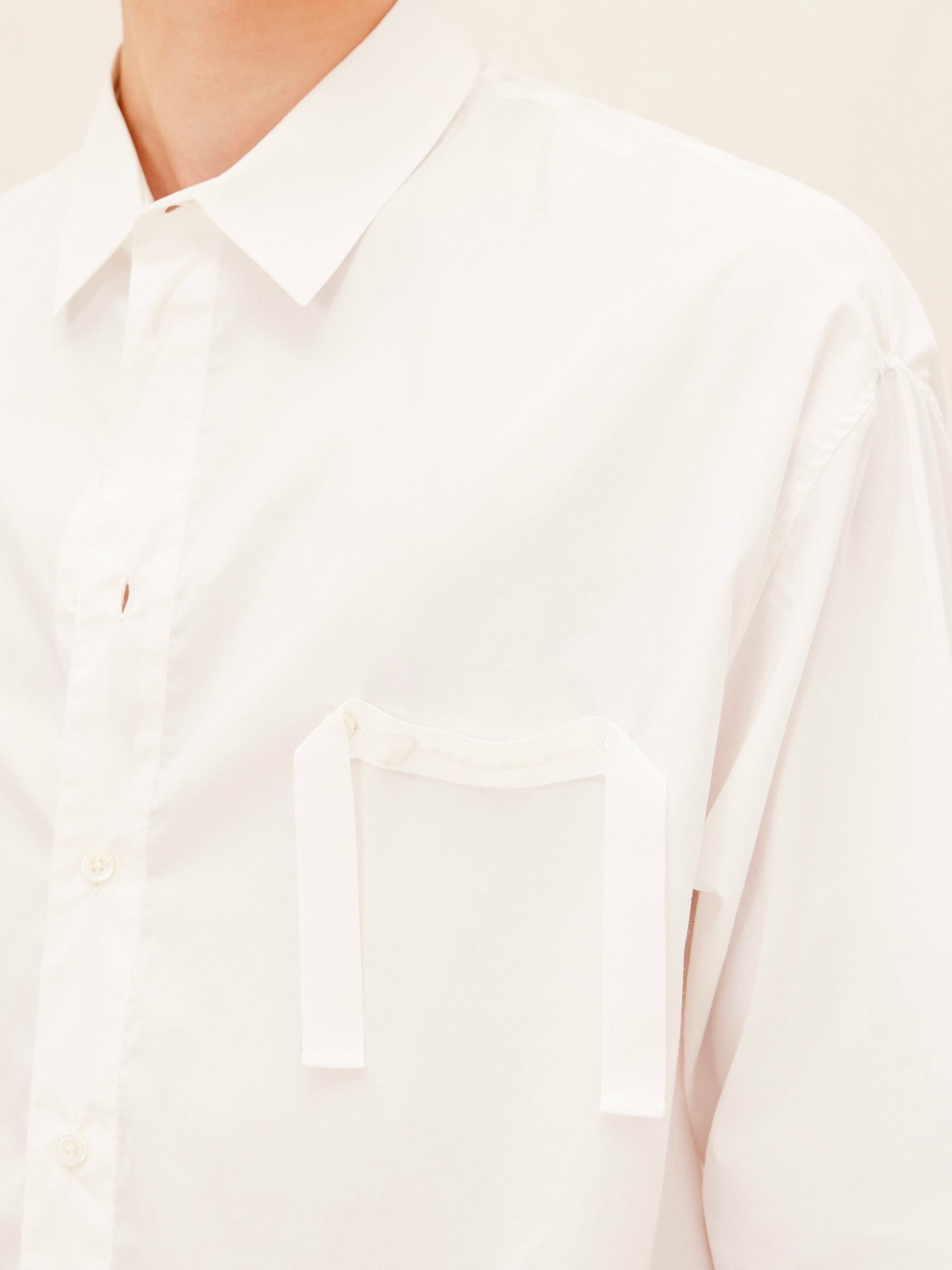 Chemise Cabri à manches 3/4 - White