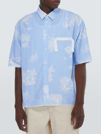 Chemise Cabri boxy à logo - Toile De Jouy Blue