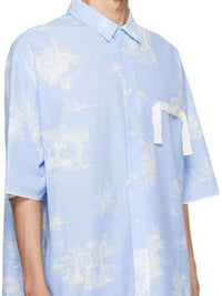 Chemise Cabri boxy à logo - Toile De Jouy Blue