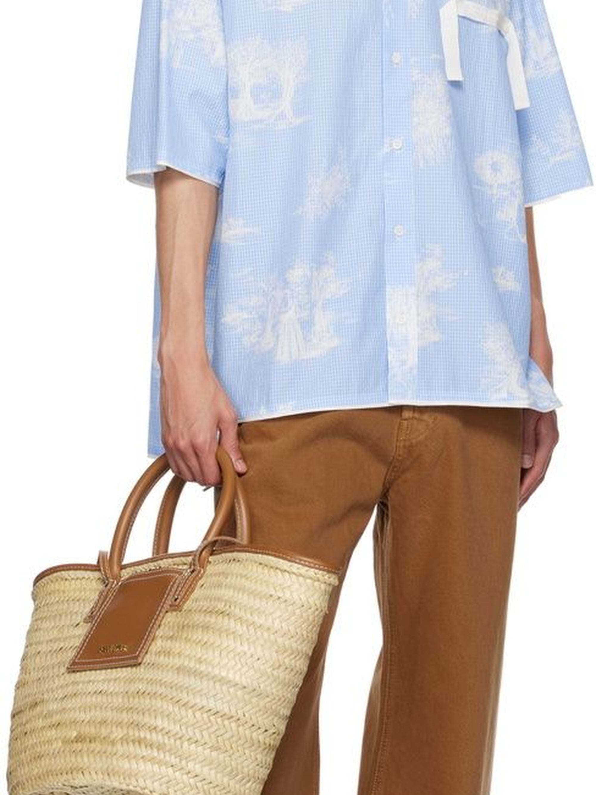 Chemise Cabri boxy à logo - Toile De Jouy Blue