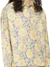 Chemise Papier surpiquée - Yellow Flowers