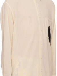 Chemise Pera paisley brodée - Embroidered Brown Paisley