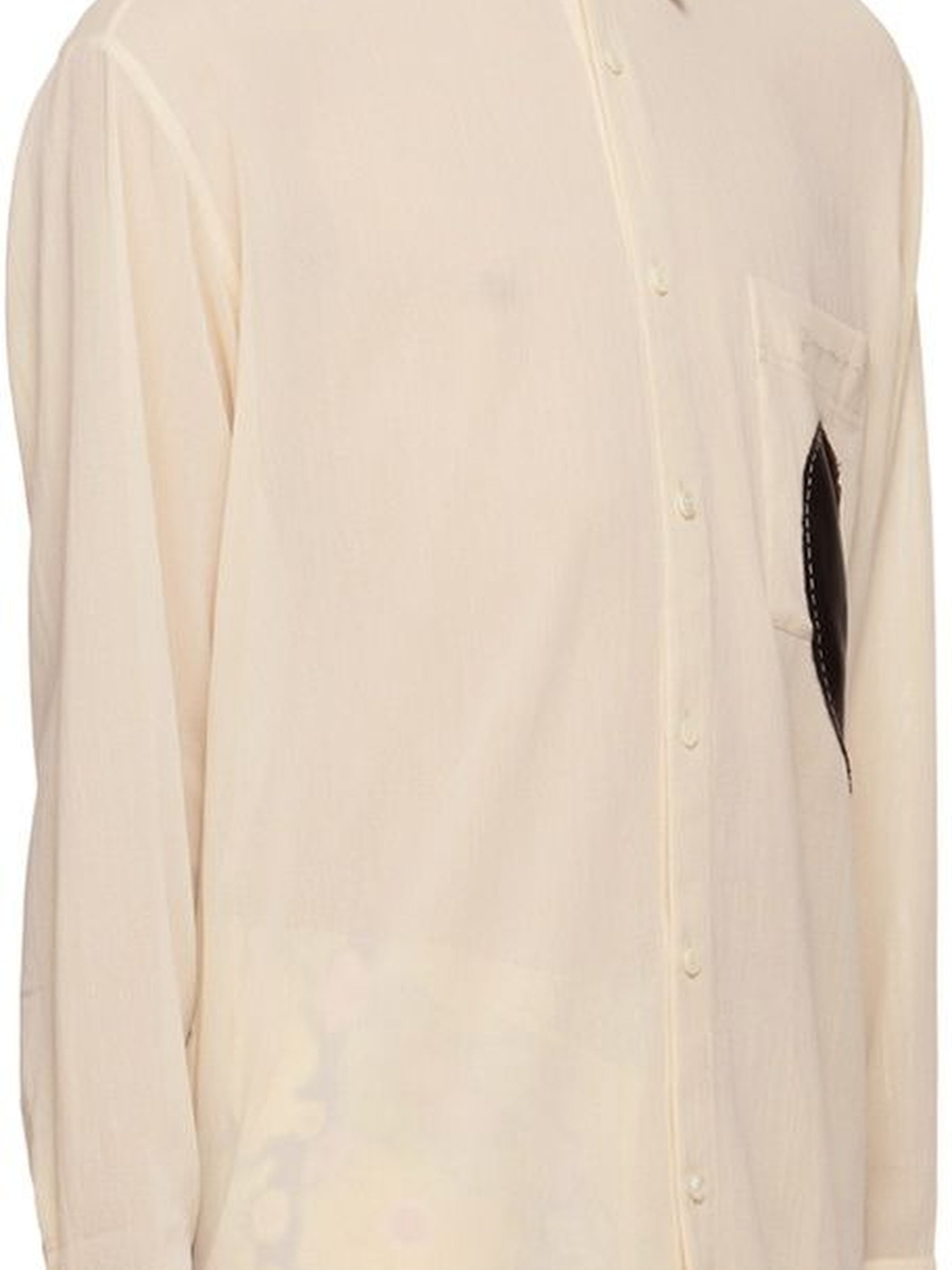 Chemise Pera paisley brodée - Embroidered Brown Paisley