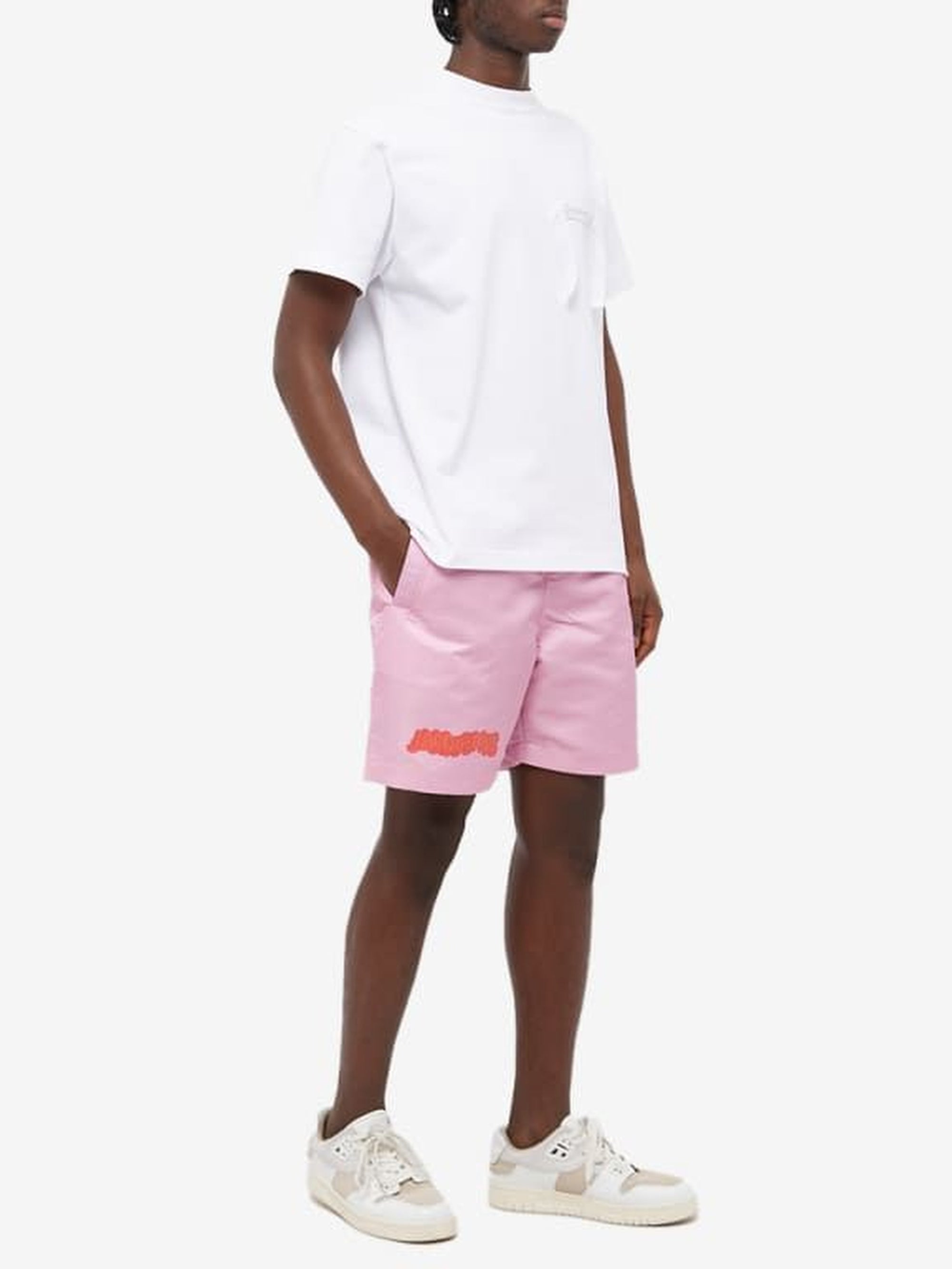 The De Bain Gros Grain Shorts - Paste Pink