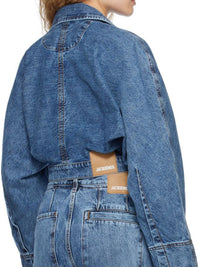 The De Nîmes Meio Jacket - Blue & Tabac