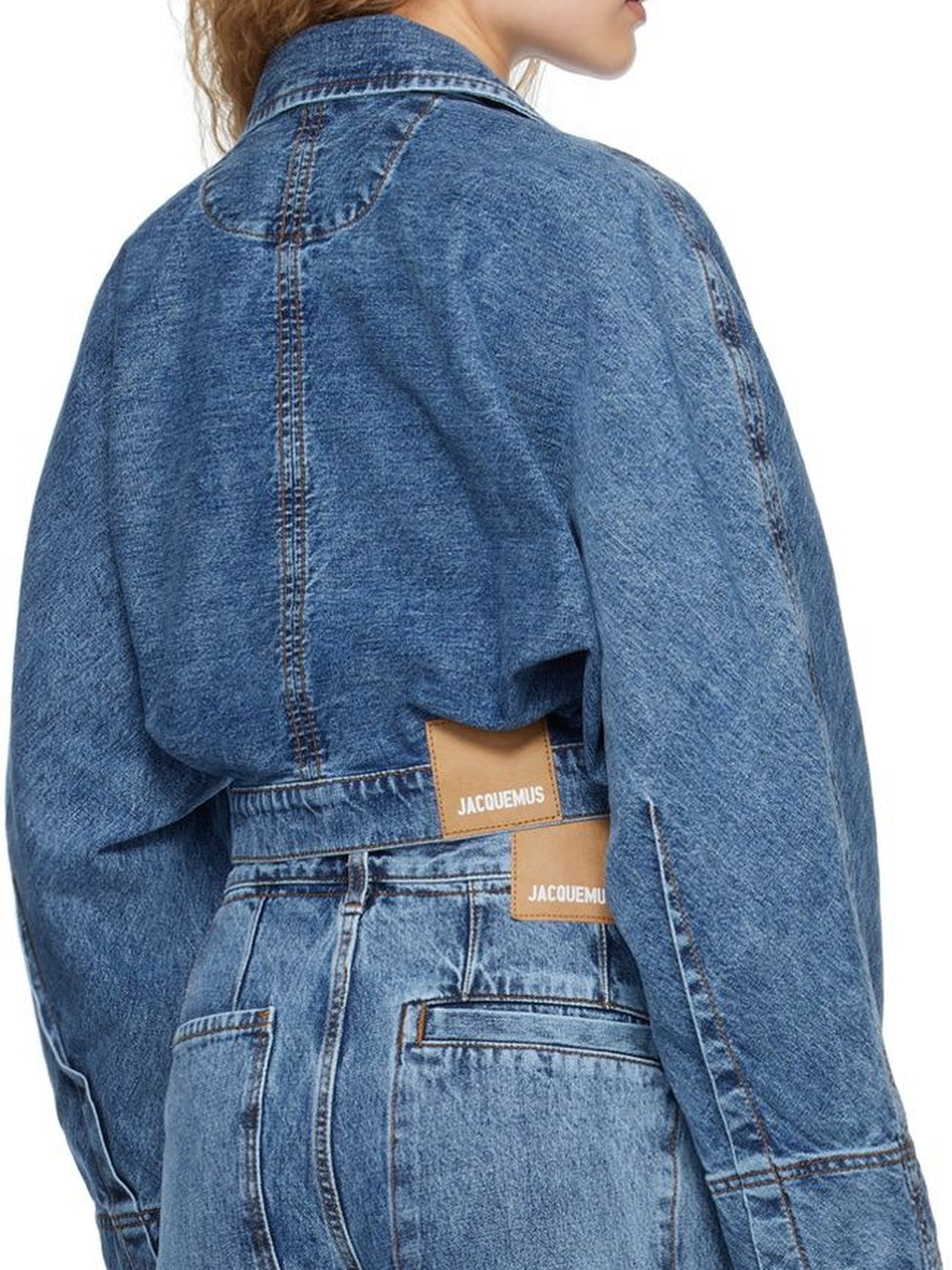 The De Nîmes Meio Jacket - Blue & Tabac