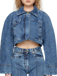 The De Nîmes Meio Jacket - Blue & Tabac