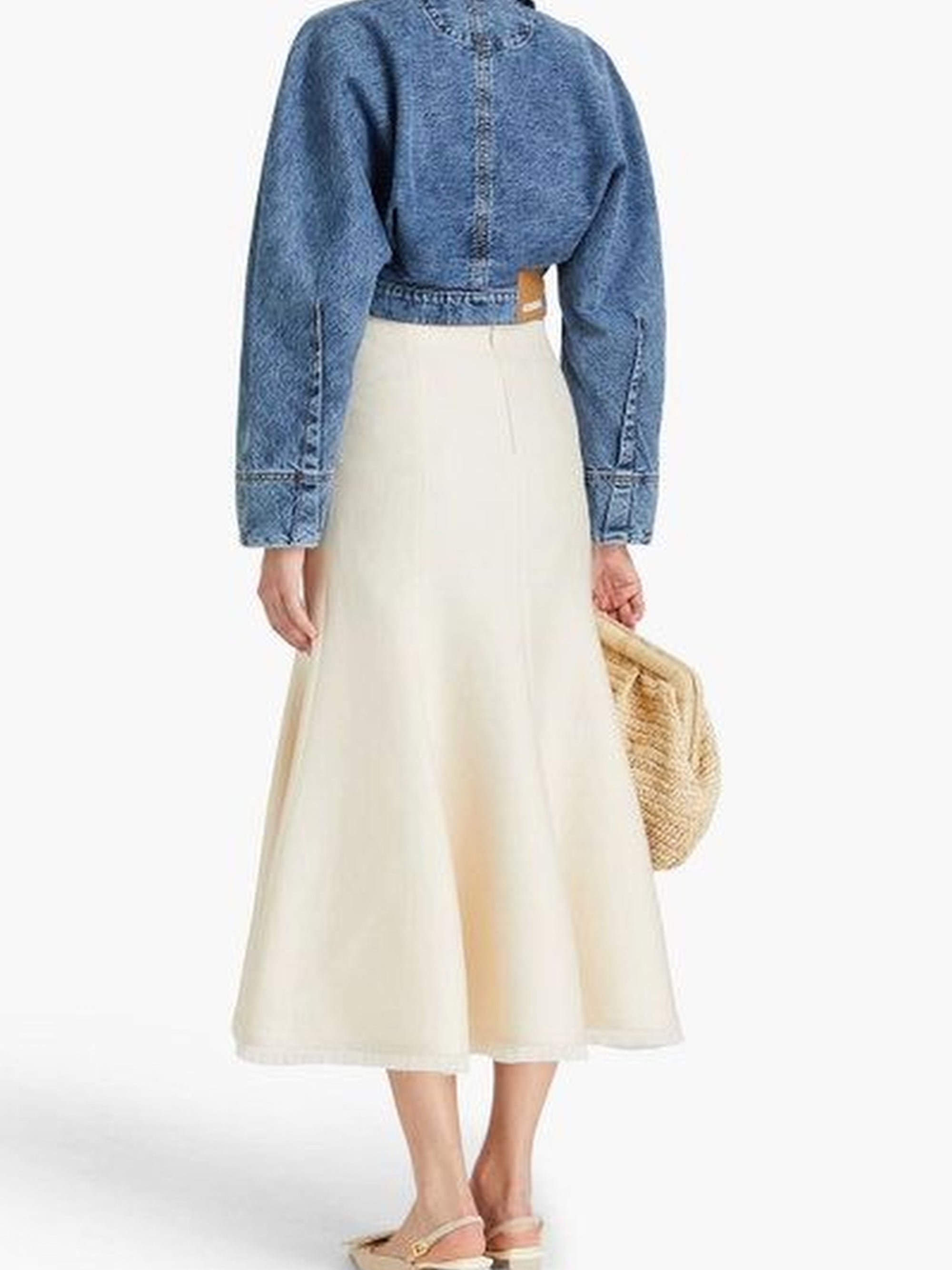 The De Nîmes Meio Jacket - Blue & Tabac