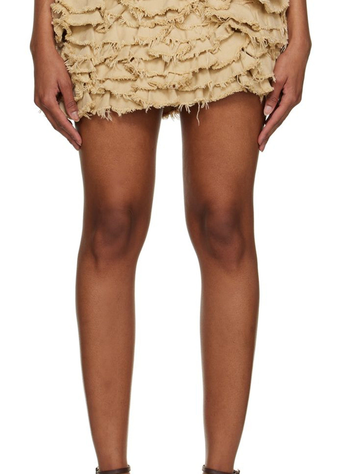Jupe De-Nimes Artichaut - Beige & Terracotta