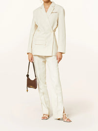 The Tibau Brodée Jacket - Off White