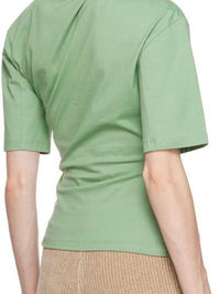 T-shirt Perola fendu - Green