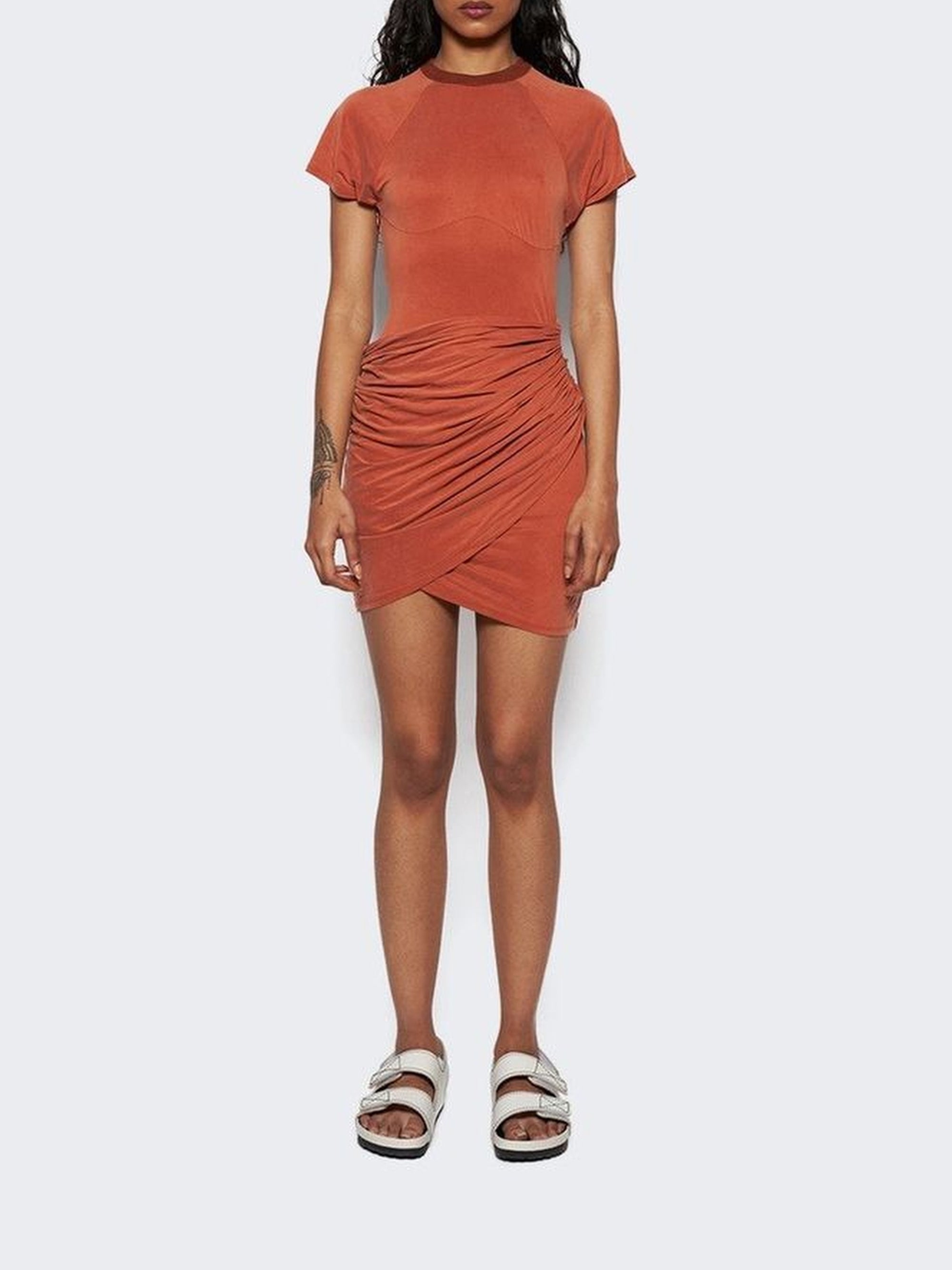 Robe courte Espelho - Red