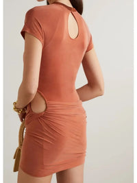 Robe courte Espelho - Red