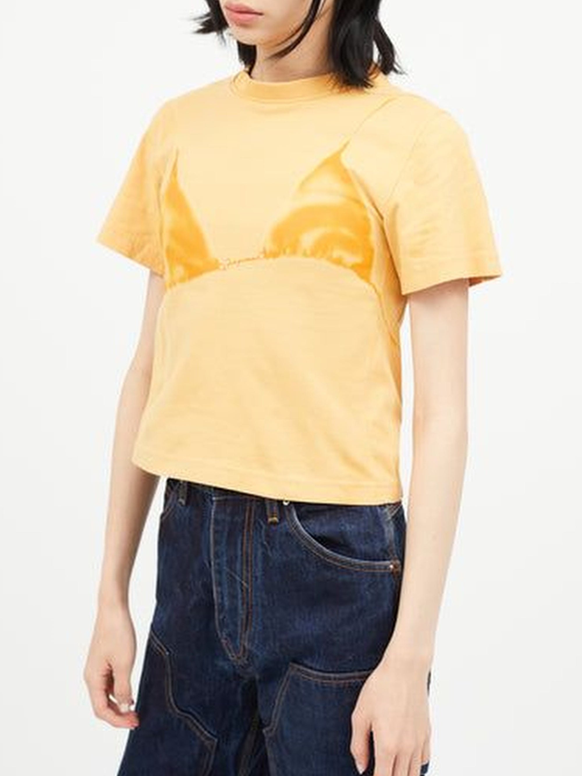 The Bikini T-Shirt - Wet Effect Yellow
