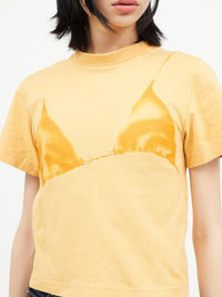 The Bikini T-Shirt - Wet Effect Yellow