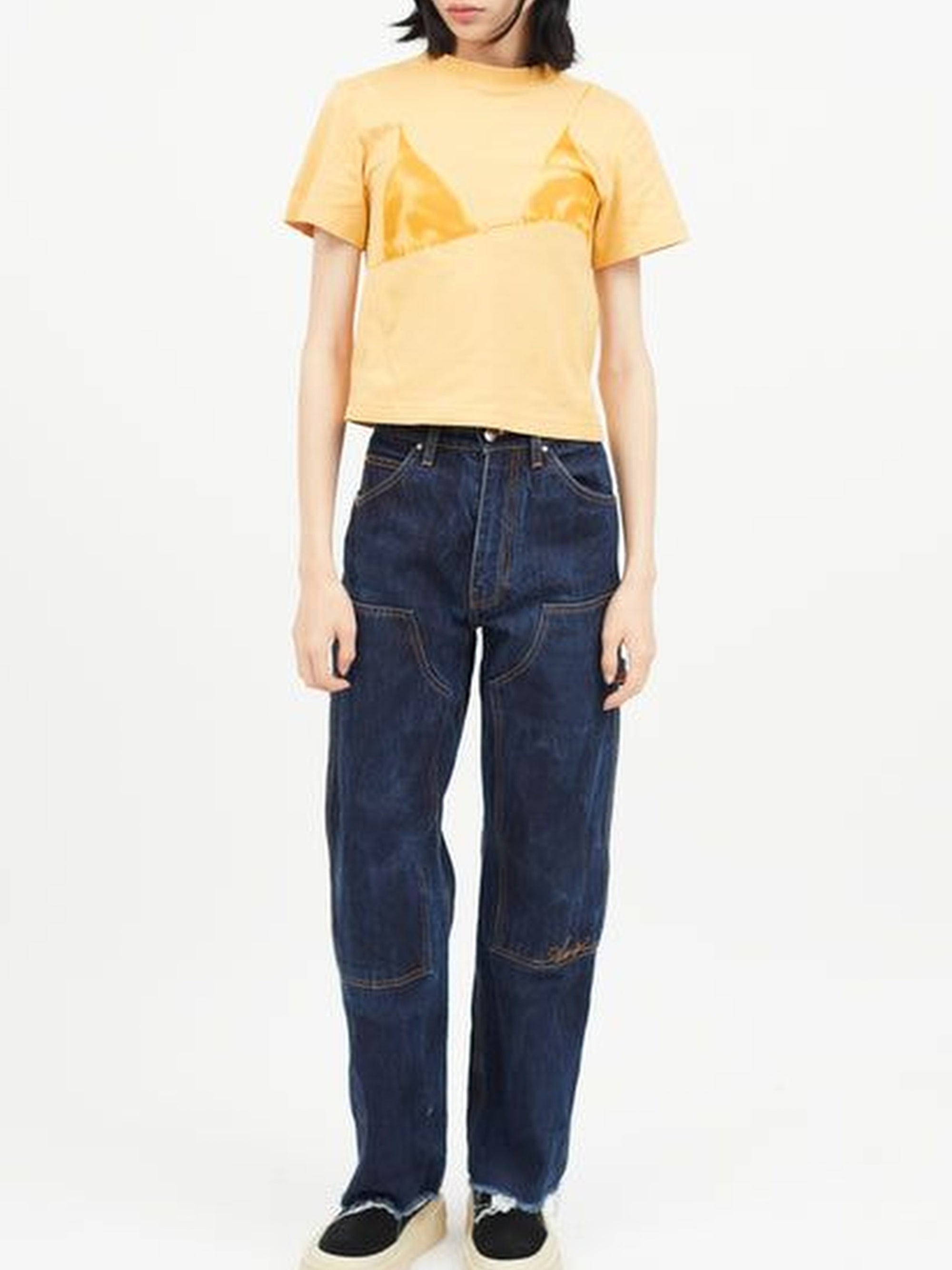 The Bikini T-Shirt - Wet Effect Yellow