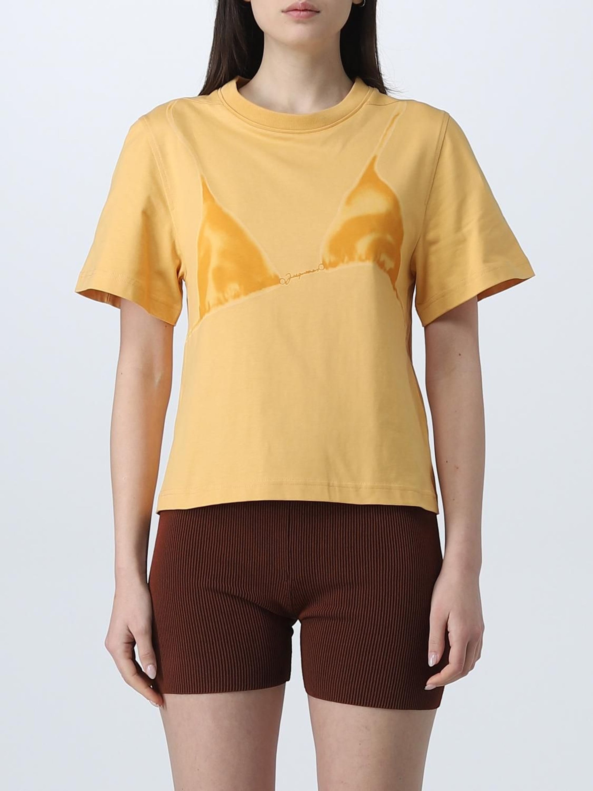 The Bikini T-Shirt - Wet Effect Yellow