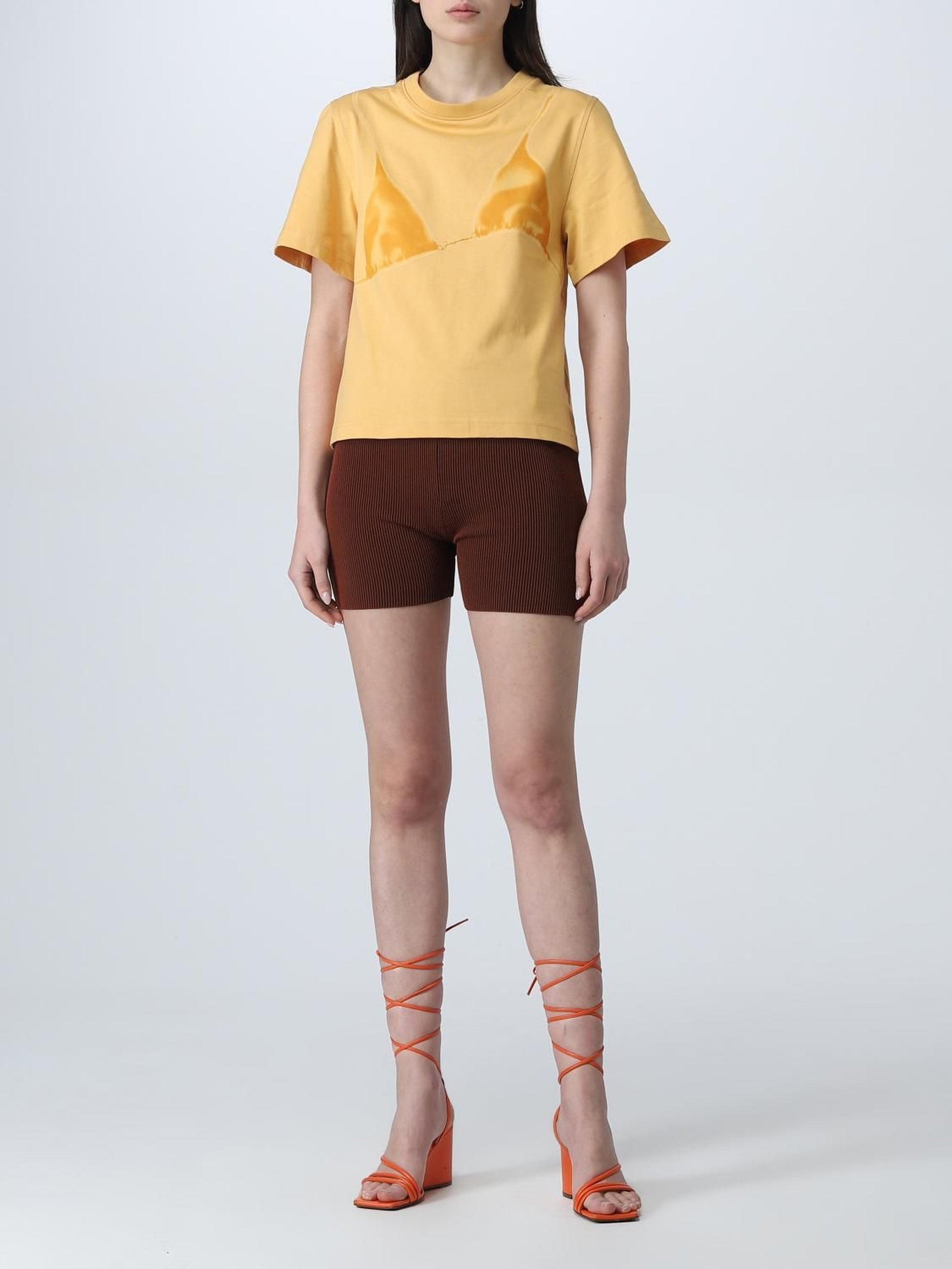 The Bikini T-Shirt - Wet Effect Yellow