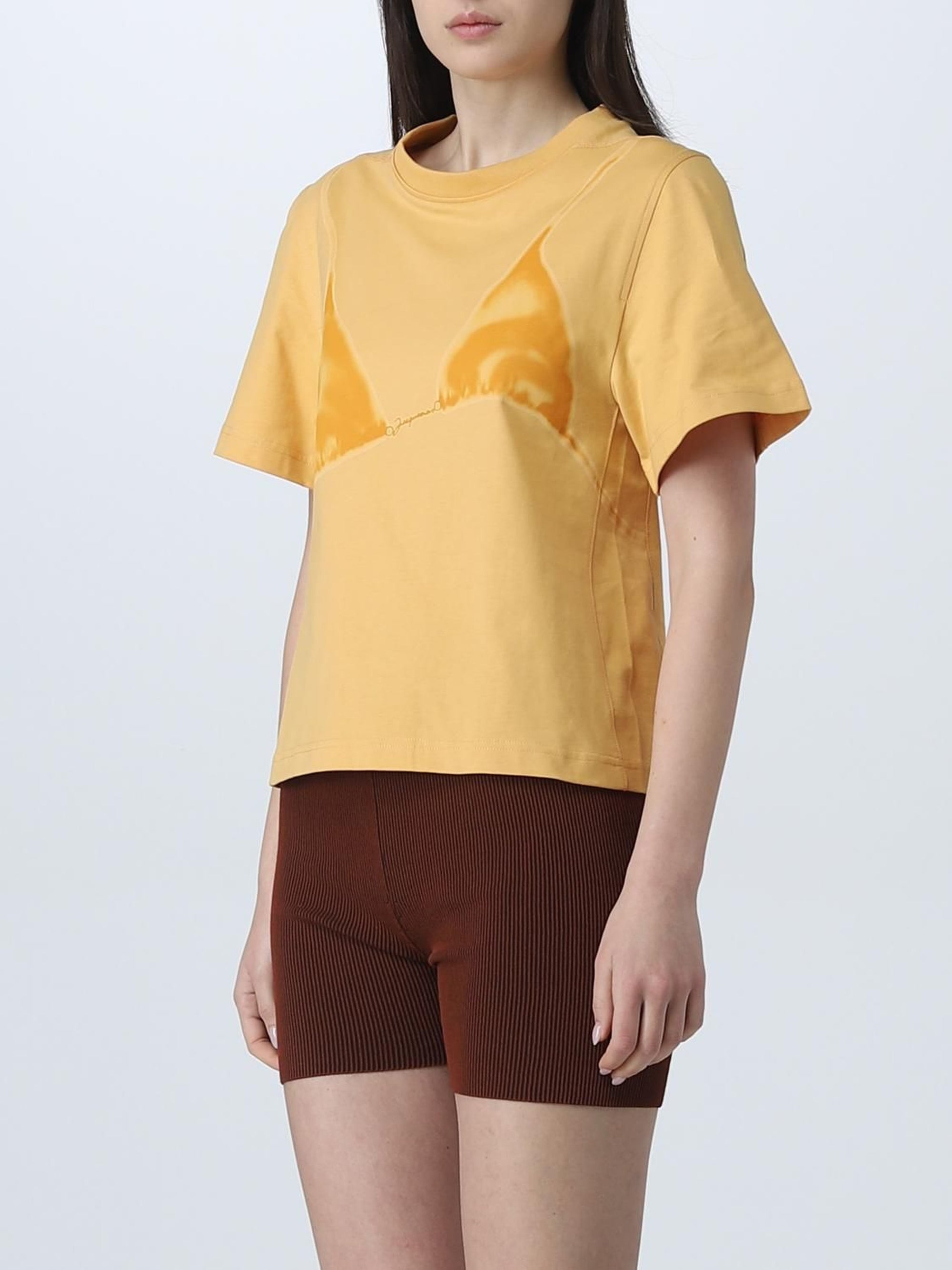 The Bikini T-Shirt - Wet Effect Yellow