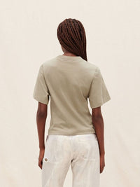The Bikini T-Shirt - Wet Effect Khaki