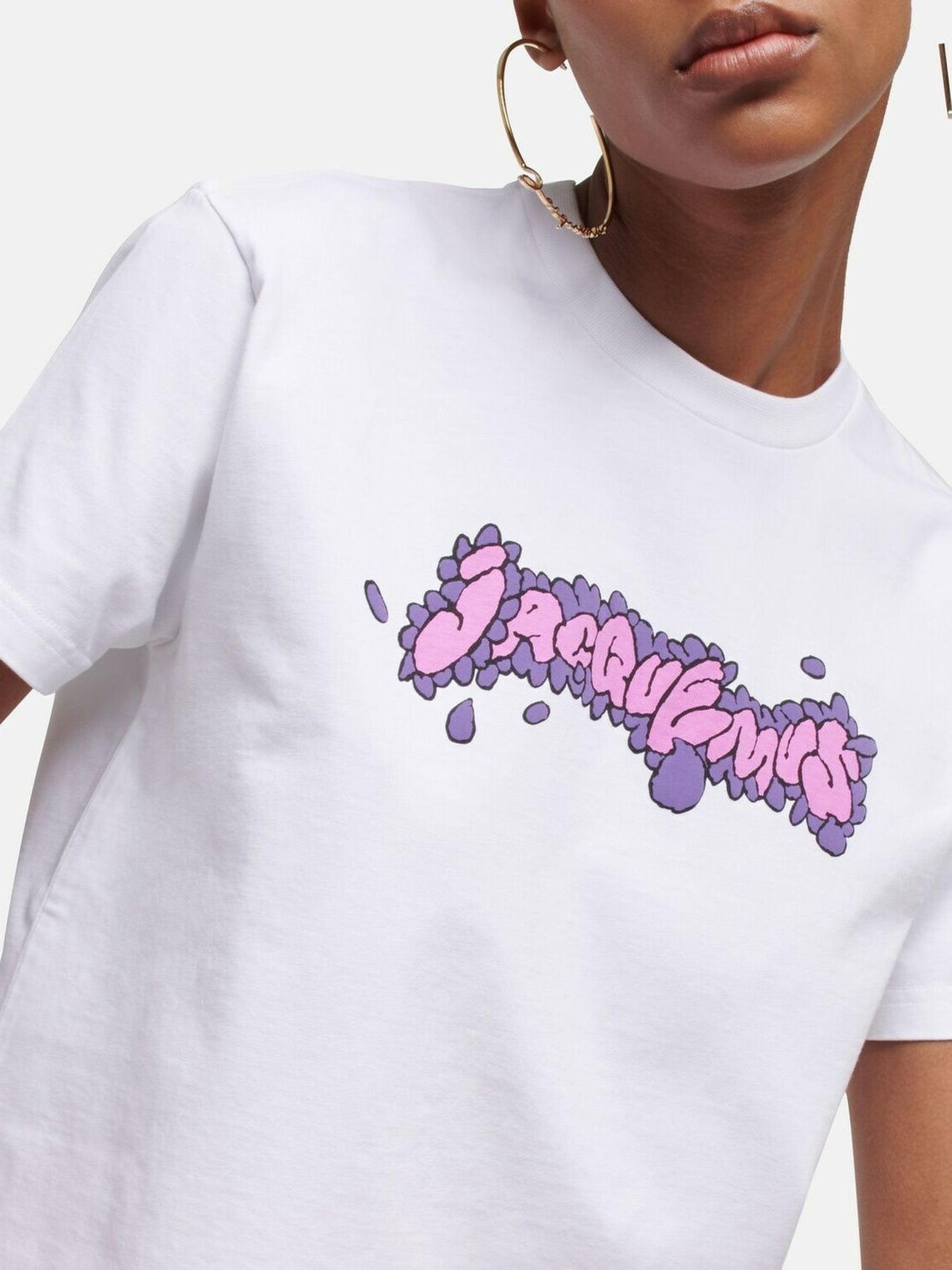 The Desenho T-Shirt - Marguerite White
