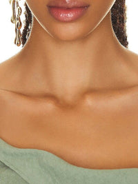 The Sol Hoop Earrings - Yellow Gold