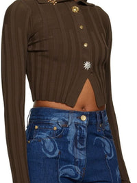 The Bando Cardigan - Dark Brown