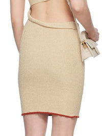 Robe Brilho asymétrique - Ivory