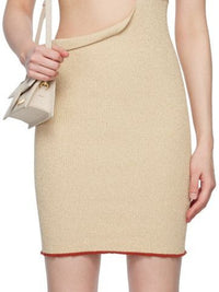 Robe Brilho asymétrique - Ivory