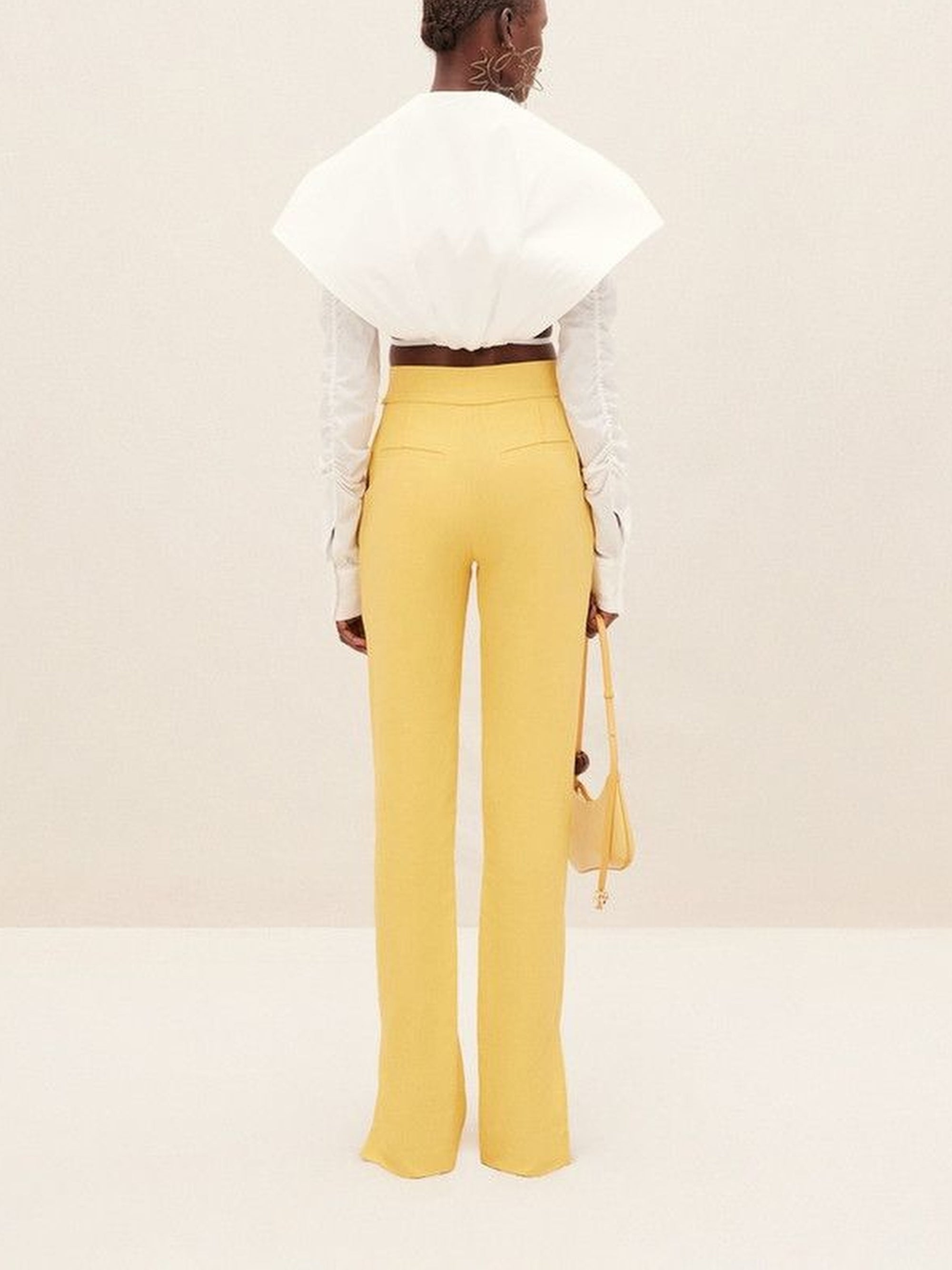 The Tibau Trousers - Yellow